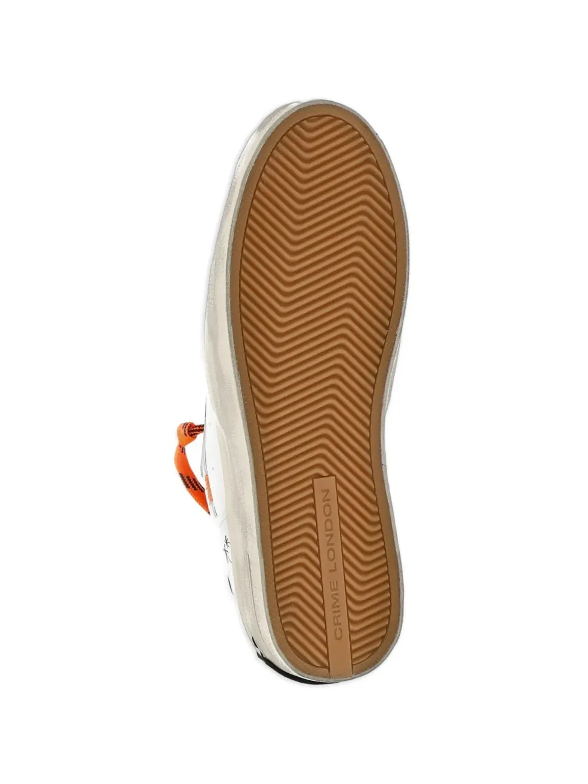 Crime London Sk8 Deluxe パネルド レースアップスニーカー - White - 画像4
