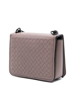 Bottega Veneta Pre-Owned 2012-2025 小型ナッパイントレチャート Runway ショルダーバッグ - ピンク - サムネイル3