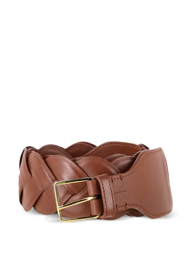Altuzarra Altuzarra braided skinny belt - Brownの商品画像