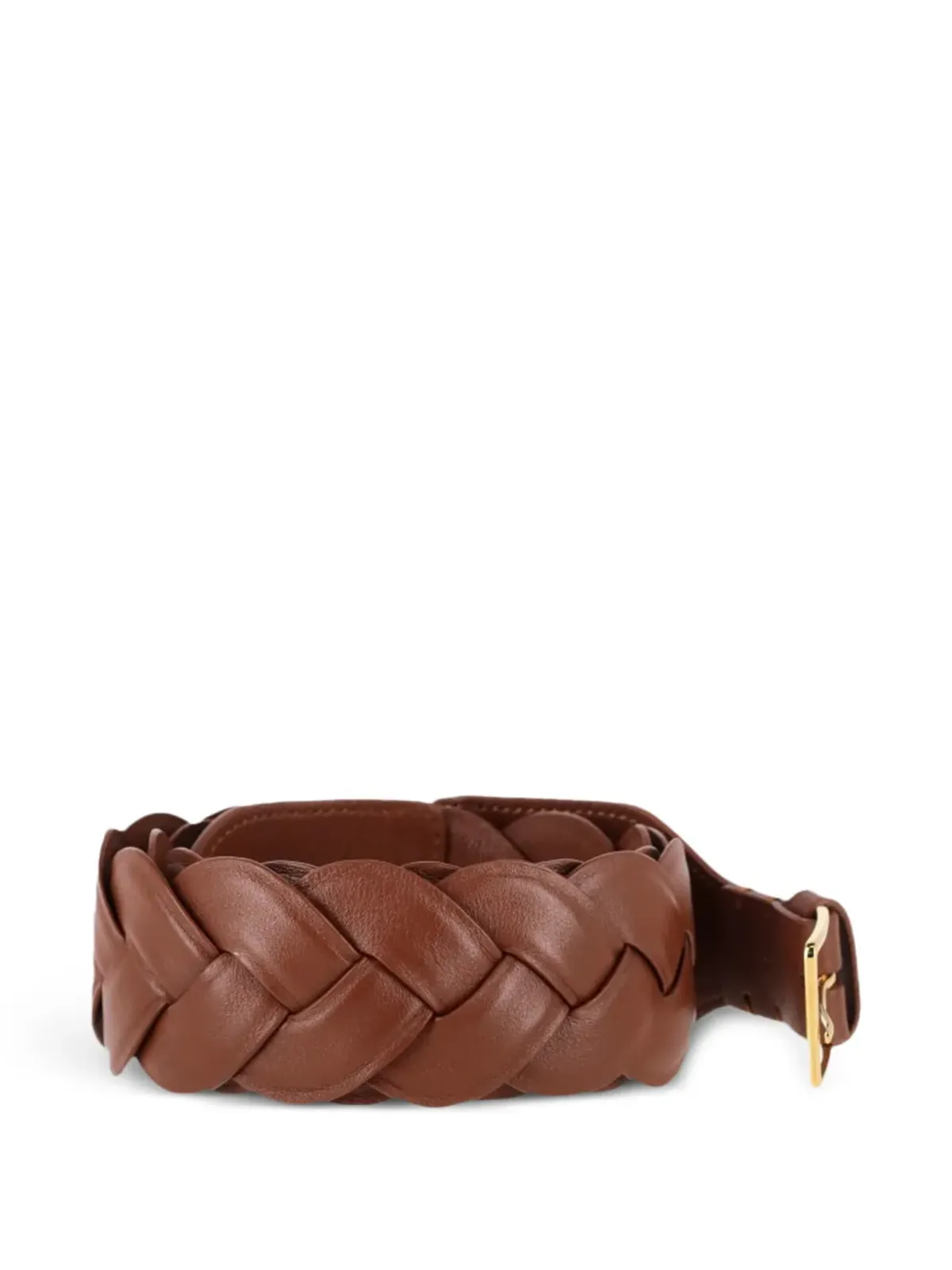 Altuzarra braided skinny belt - Brown - 画像3