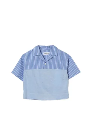 DONDUP KIDS ドンドアップキッズ ストライプカラー・ブロック シャツ - サムネイル1