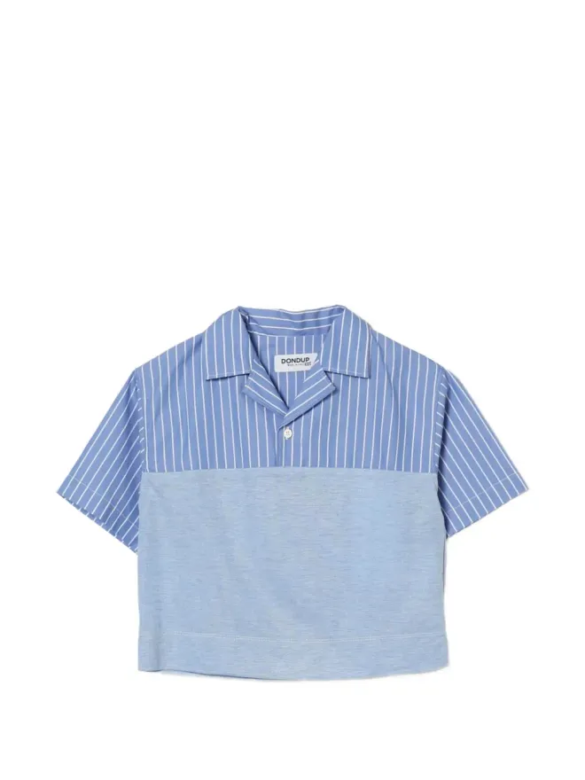 DONDUP KIDS DONDUP KIDS ドンドアップキッズ ストライプカラー・ブロック シャツの商品画像