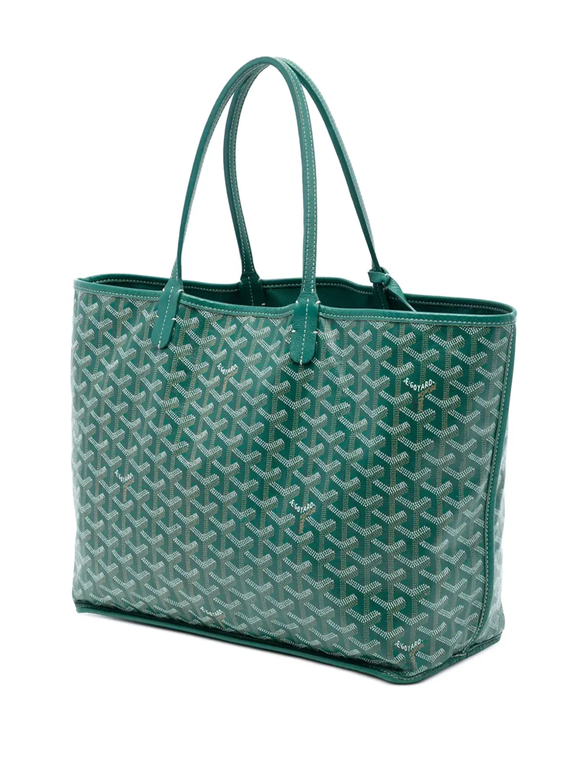 Goyard Pre-Owned 2018 Goyardine Reversible Anjou PM トートバッグ - グリーン - 画像3