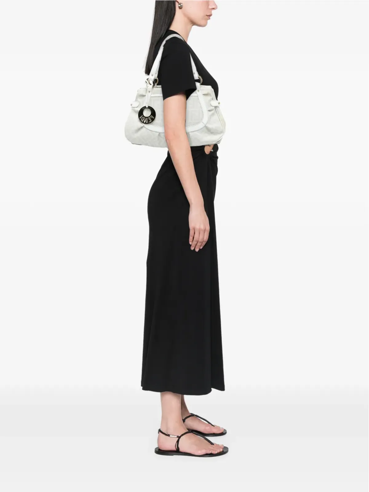 Fendi Pre-Owned Zucca Spalmati Chef Shopper トートバッグ - 画像2