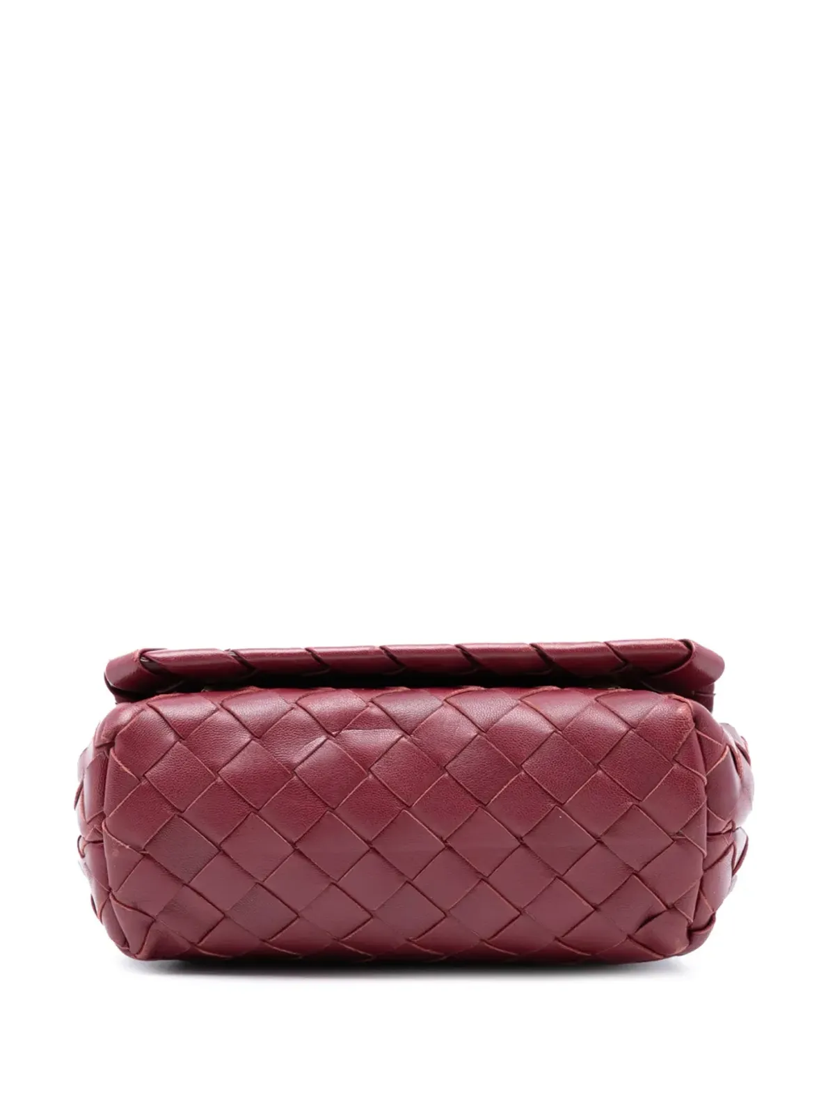 Bottega Veneta ビンテージ ミニ ナッパイントレチャート クロスボディバッグ - 画像4