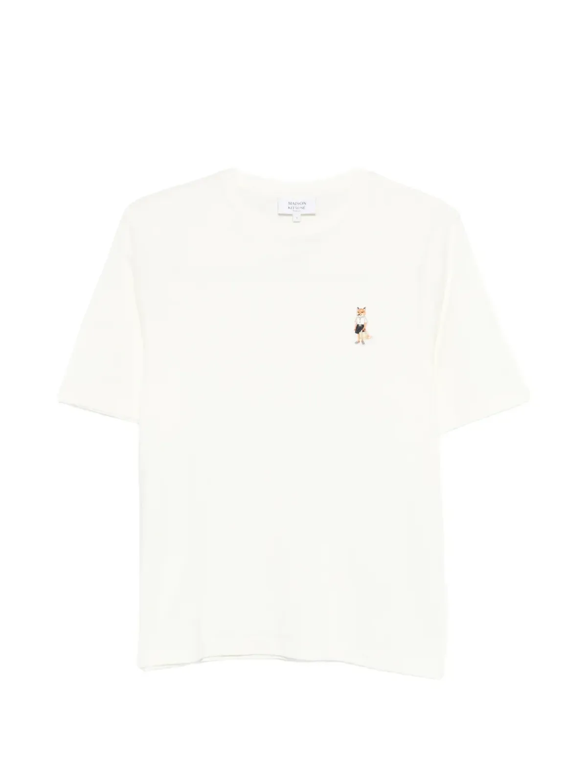 Maison Kitsuné 刺繍入りTシャツ - 画像1