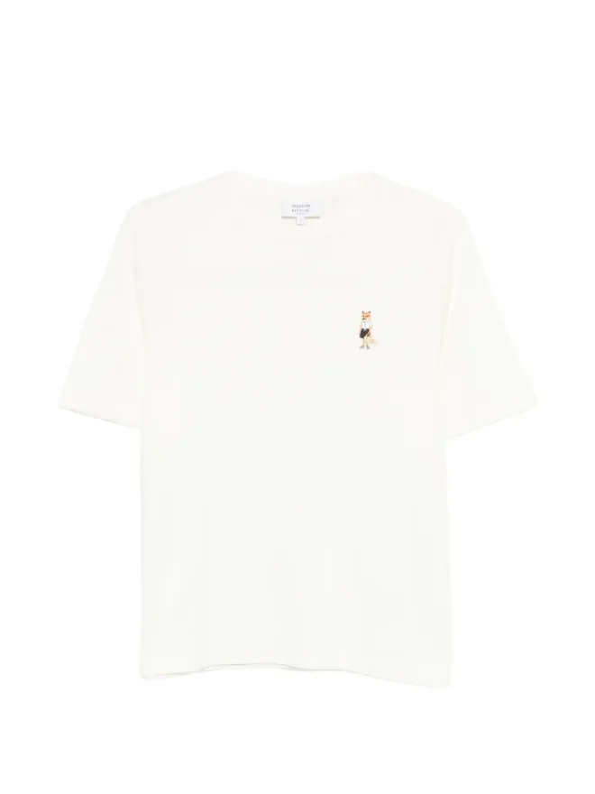 Maison Kitsuné Maison Kitsuné 刺繍入りTシャツの商品画像