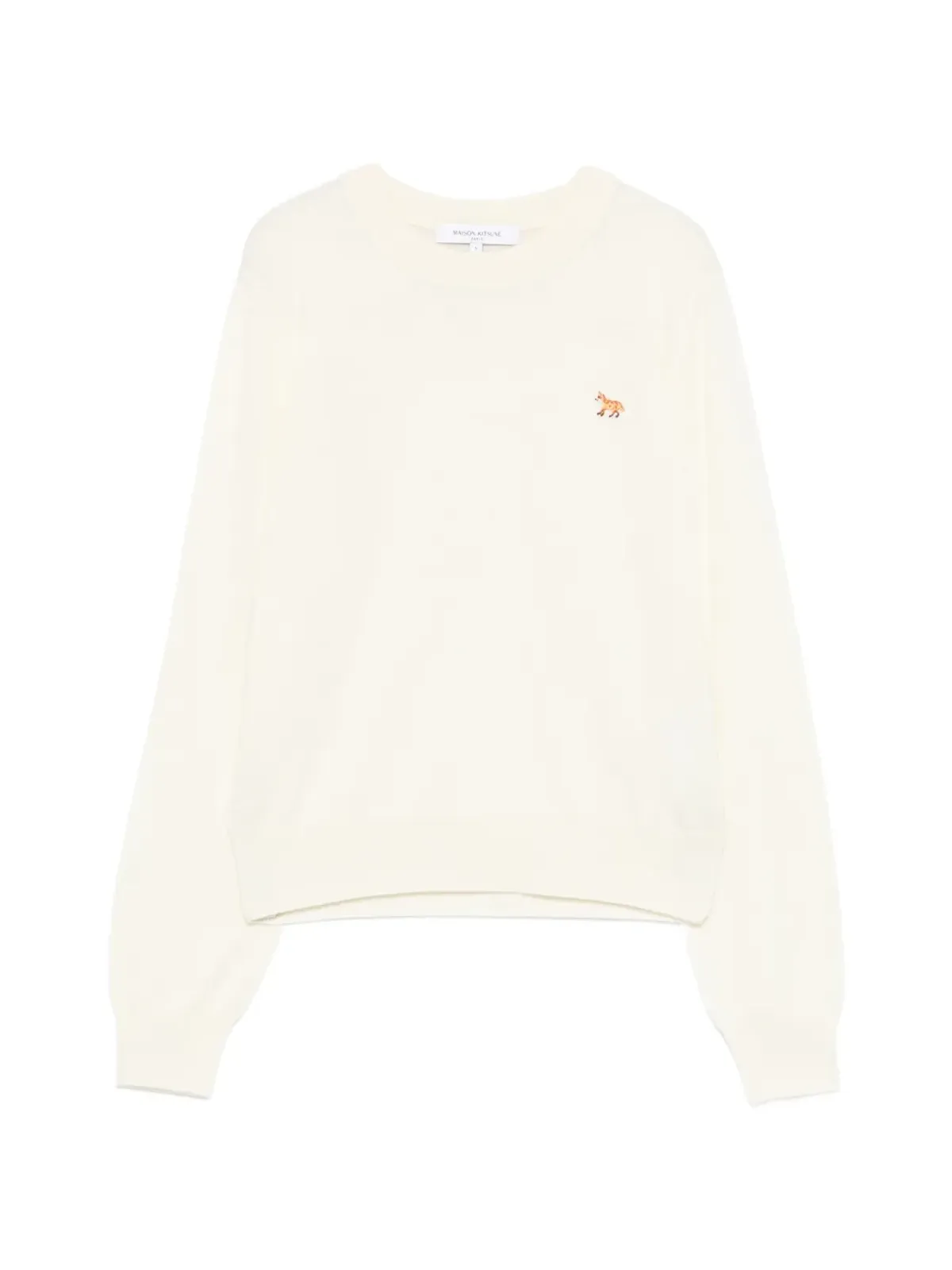 Maison Kitsuné フォックス刺繍セーター - 画像1