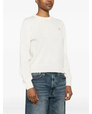Maison Kitsuné フォックス刺繍セーター - サムネイル3