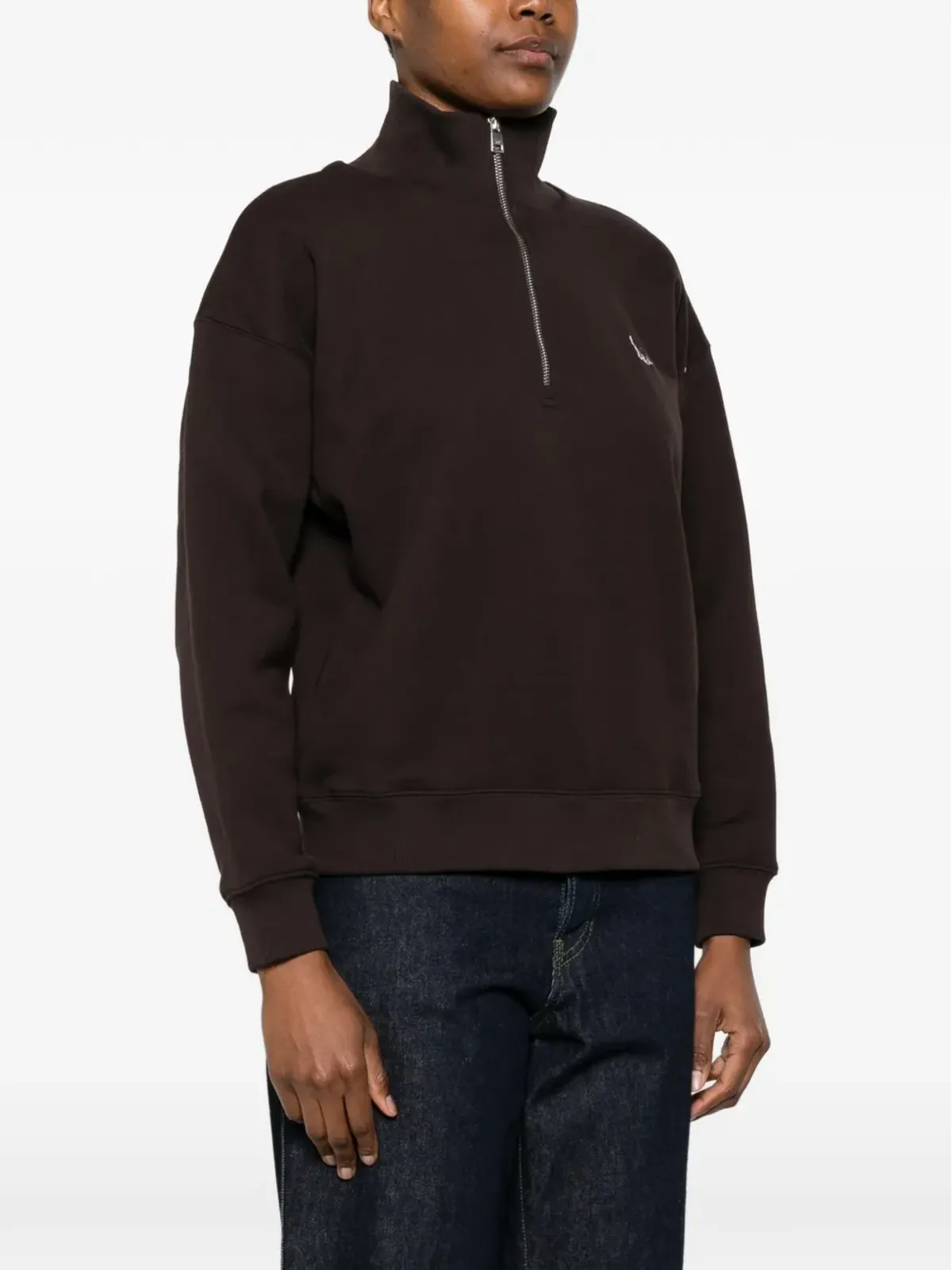 Maison Kitsuné ジップ Fox セーター - 画像3
