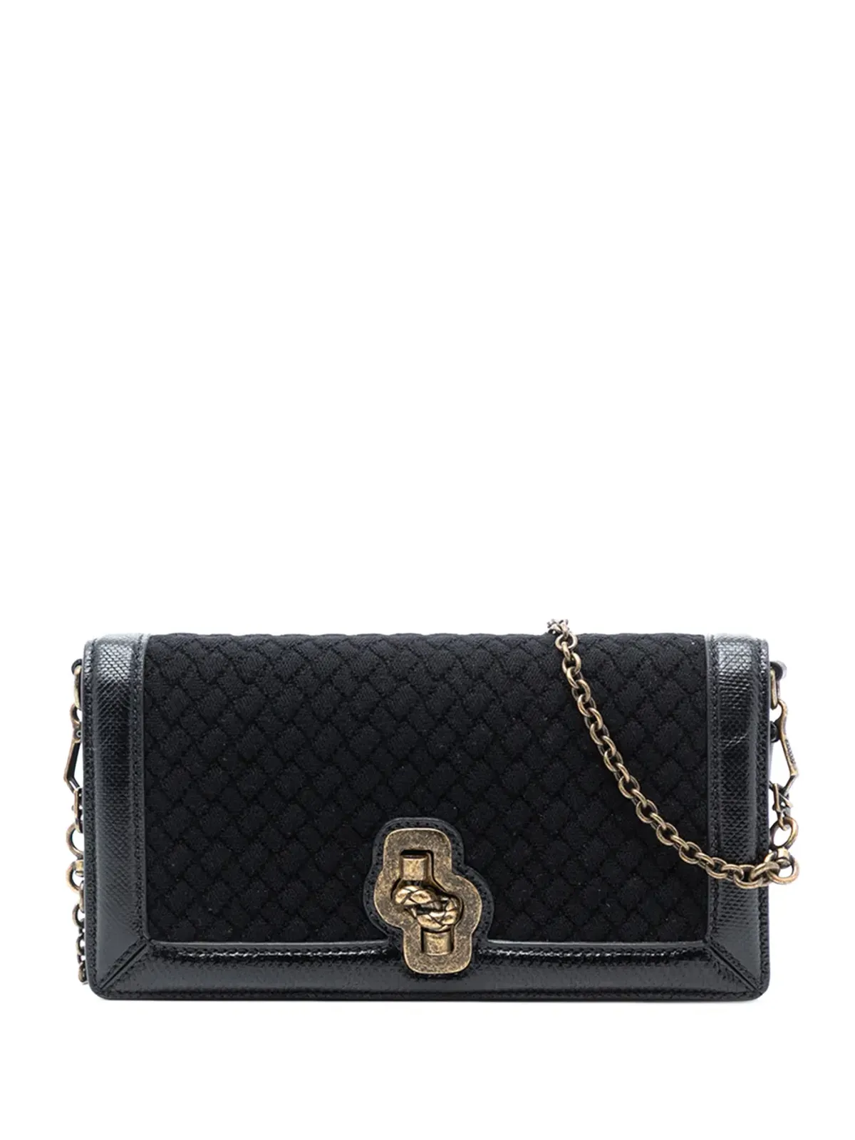Bottega Veneta イントレッチァート ノット クラッチ チェーン・クロスボディバッグ - 画像1