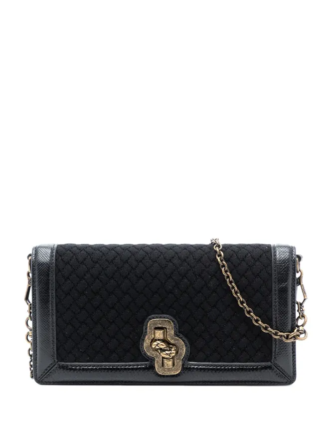 Bottega Veneta Pre-Owned Bottega Veneta イントレッチァート ノット クラッチ チェーン・クロスボディバッグの商品画像