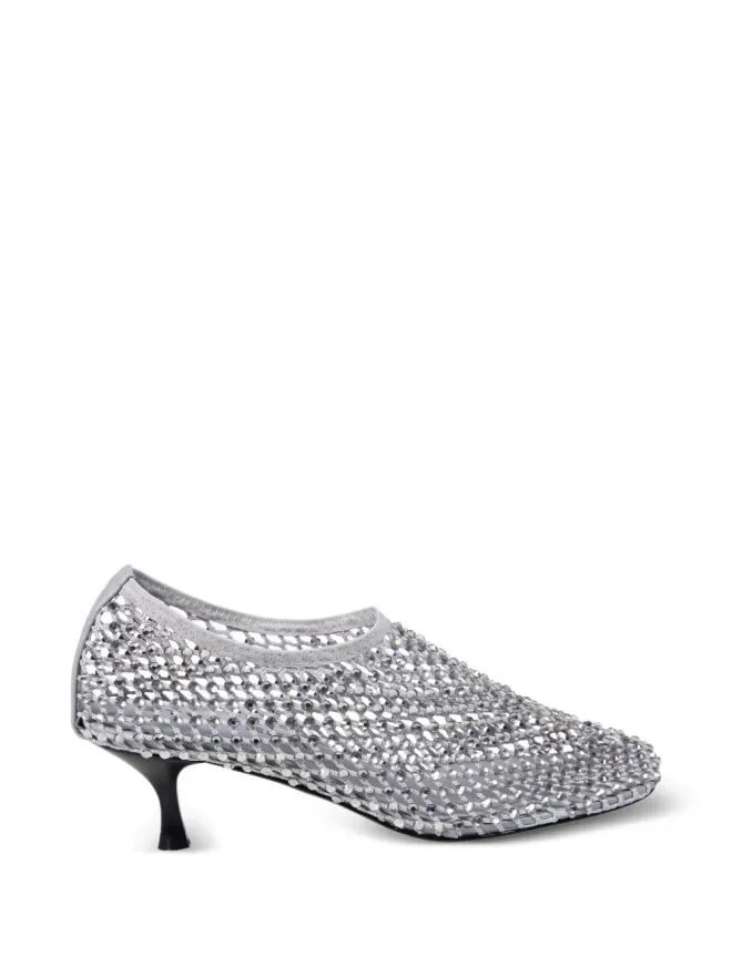 strategia shoes strategia shoes Connie エンベリッシュド ネットパンプス - Whiteの商品画像