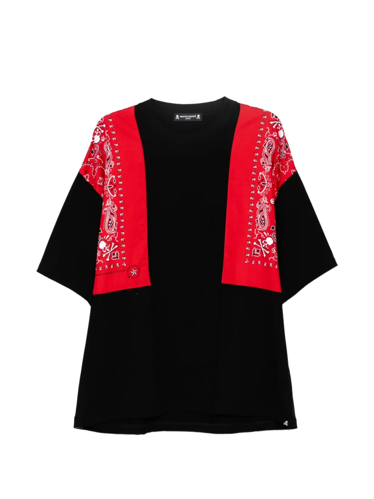 Mastermind Japan バンダナプリントTシャツ - 画像1