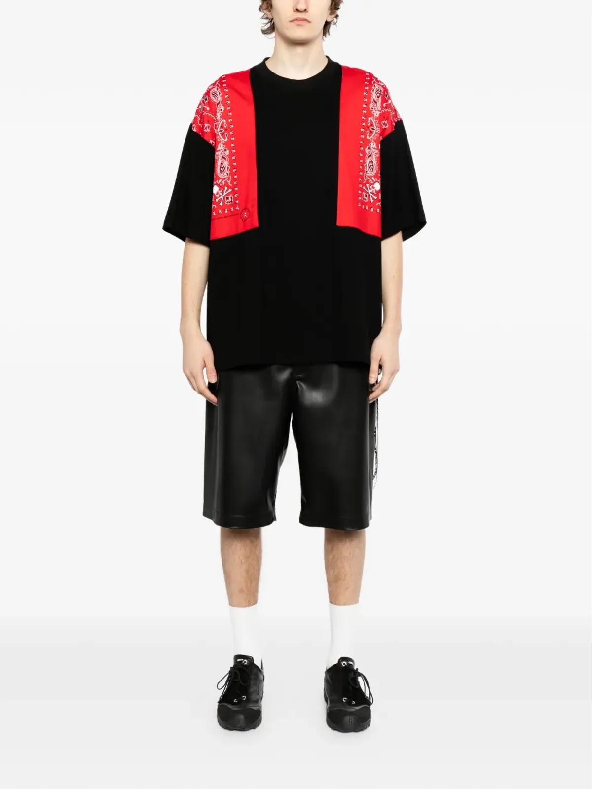 Mastermind Japan バンダナプリントTシャツ - 画像2