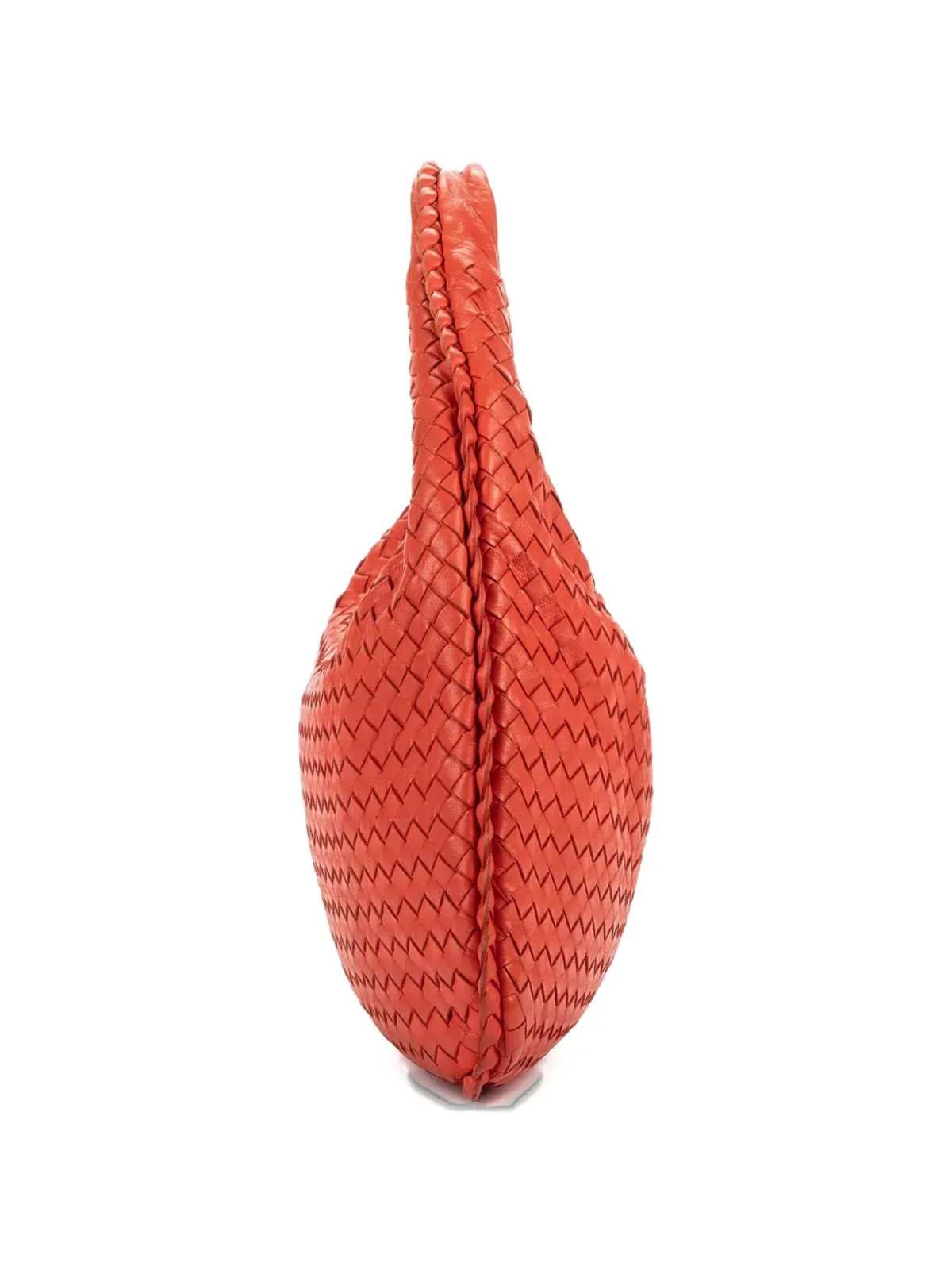 Bottega Veneta Pre-Owned 編み込みレザー ハンドバッグ - 画像5