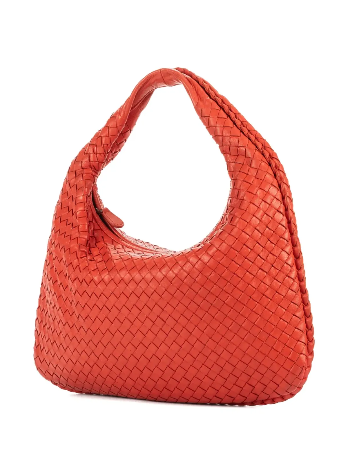 Bottega Veneta Pre-Owned 編み込みレザー ハンドバッグ - 画像3