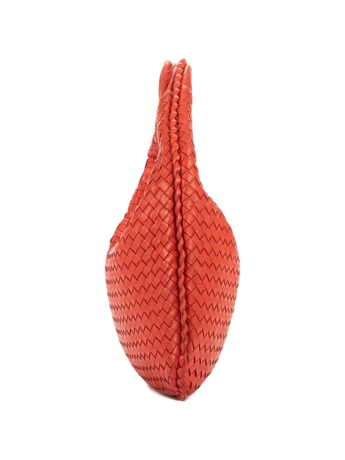 Bottega Veneta Pre-Owned 編み込みレザー ハンドバッグ - 画像4