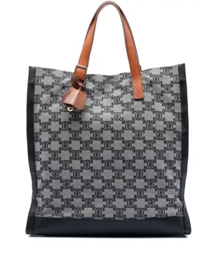 Celine Pre-Owned マカダム キャンバス バーティカル トートバッグ - グレー - サムネイル1