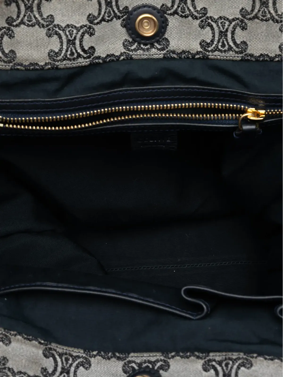 Celine Pre-Owned マカダム キャンバス バーティカル トートバッグ - グレー - 画像5