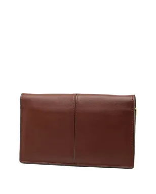 Fendi Pre-Owned ピーカブー チェーン クラッチ クロスボディ バッグ - Brown - サムネイル3