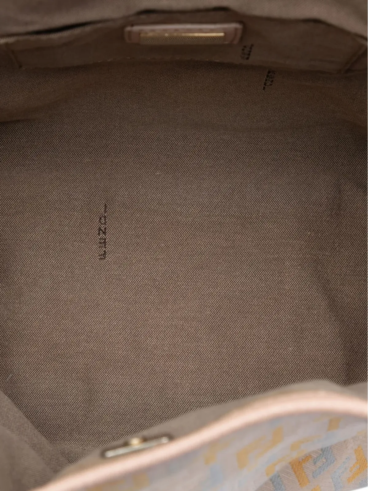 Fendi Pre-Owned マルチカラー ズッキーノ トートバッグ ブラウン - 画像5