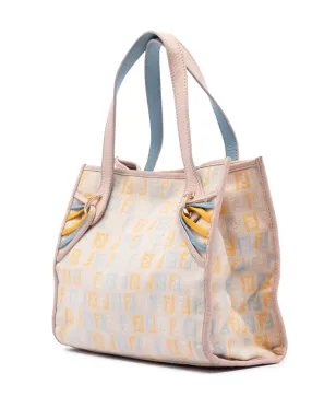 Fendi Pre-Owned マルチカラー ズッキーノ トートバッグ ブラウン - サムネイル3