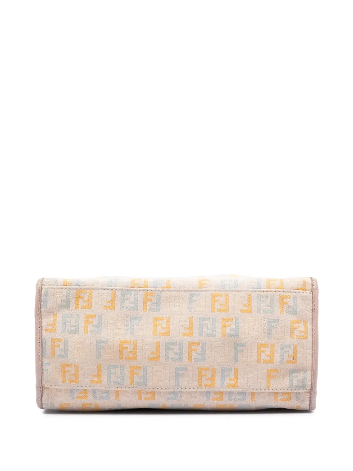 Fendi Pre-Owned マルチカラー ズッキーノ トートバッグ ブラウン - 画像4
