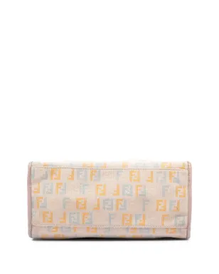 Fendi Pre-Owned マルチカラー ズッキーノ トートバッグ ブラウン - サムネイル4
