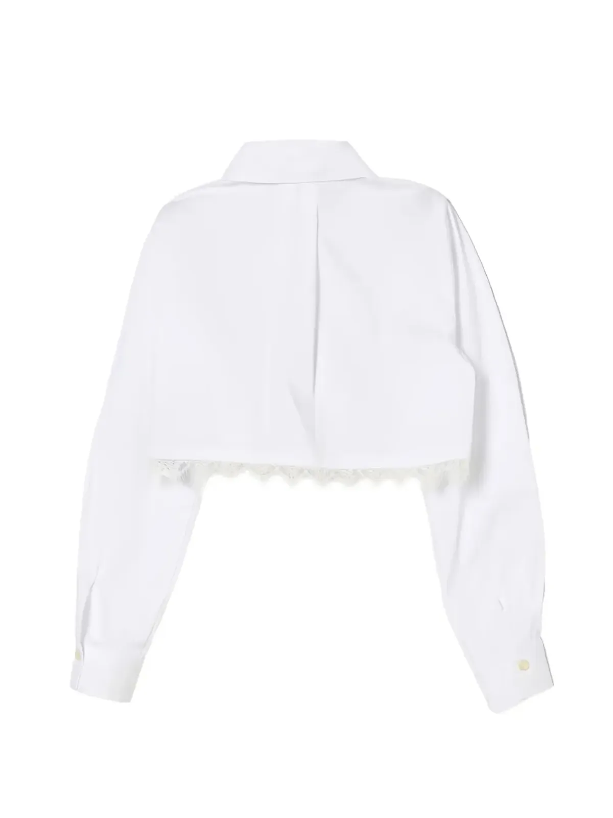 Pinko Kids レーストリムシャツ - 画像2