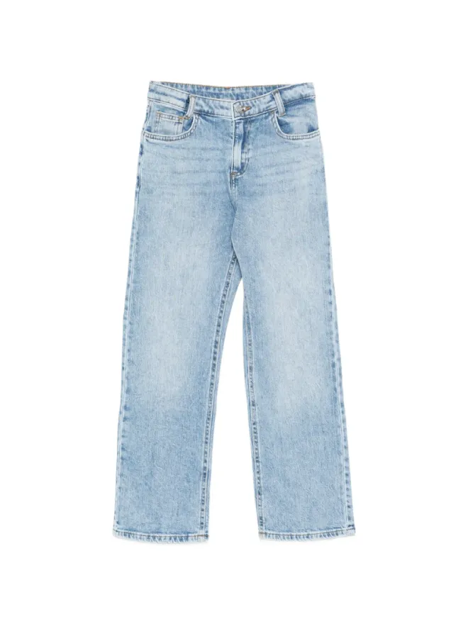 Liu Jo Kids Liu Jo Kids ボタン留めジーンズ - ブルーの商品画像
