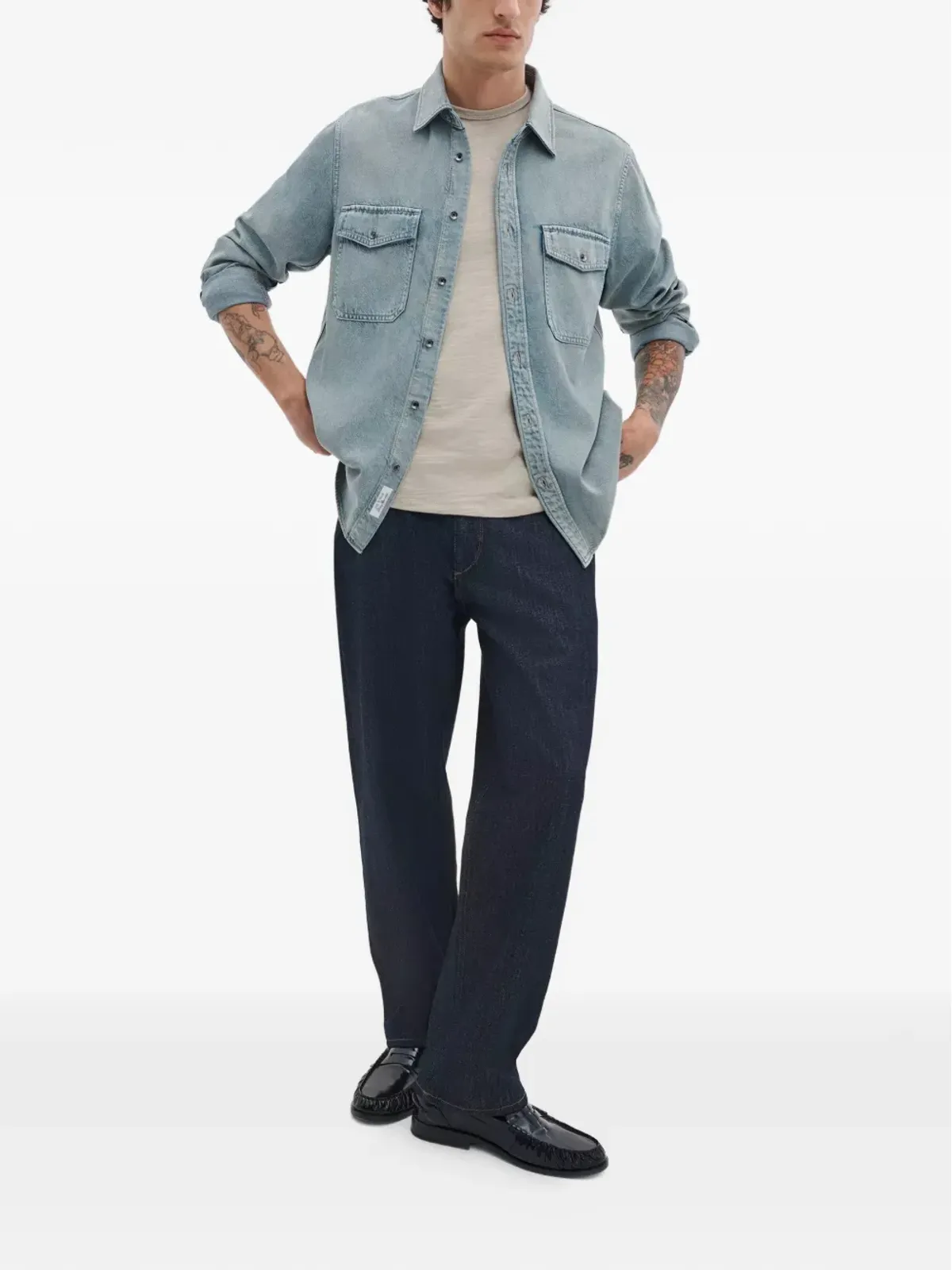 rag & bone ラウンドネックTシャツ - 画像2