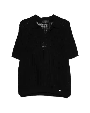 Represent ベバリー オープンニットTシャツ - ブラック - サムネイル1
