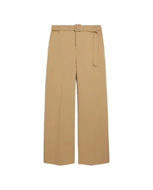 Momoni belted straight leg trousers - Neutrals - サムネイル1