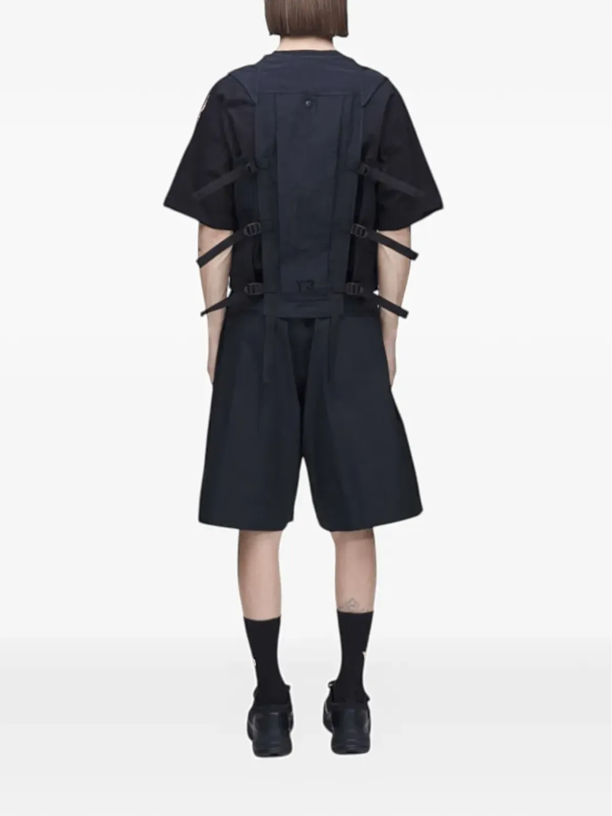 Y-3 ポケットベスト ブラック - 画像3