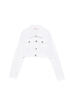Liu Jo Kids ボタン開閉デニムジャケット - サムネイル1