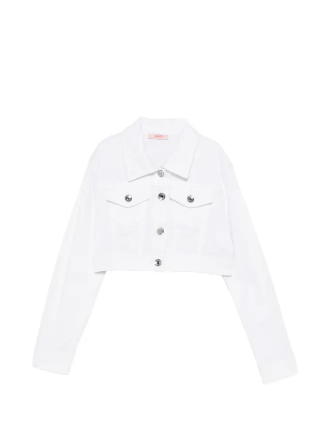 Liu Jo Kids Liu Jo Kids ボタン開閉デニムジャケットの商品画像