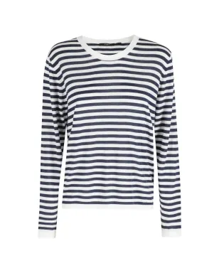 Seventy striped knitwear - Blue - サムネイル1