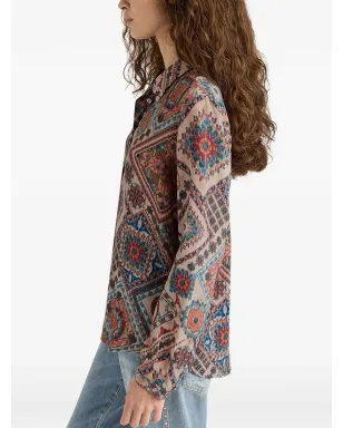 Momoni Meudon printed shirt - サムネイル5