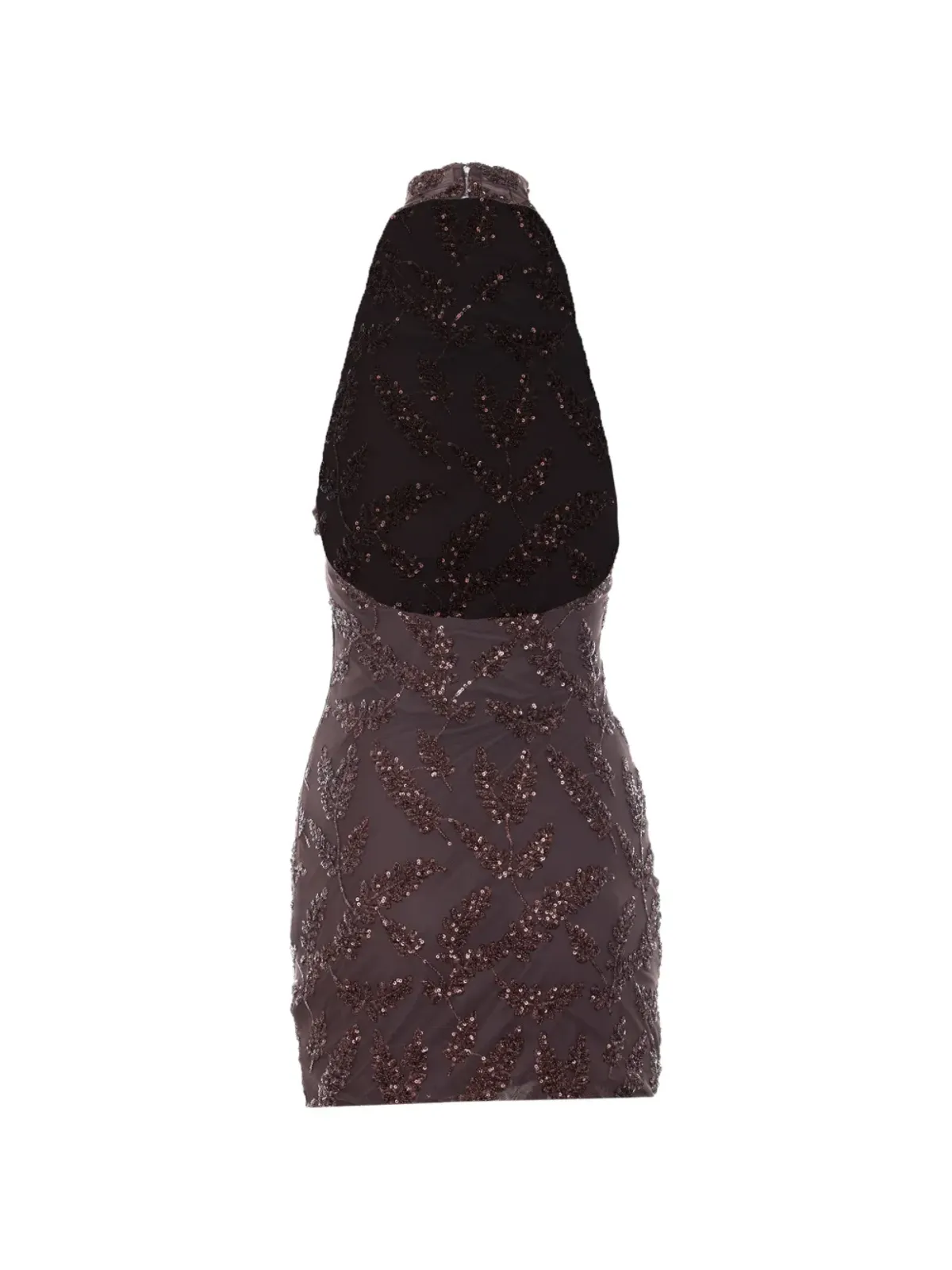 Aniye By Uma halterneck sequin embroidered mini dress - 画像2