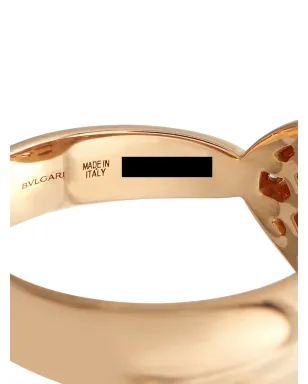 Bvlgari ビンテージ セルペンティ セドゥットリ ダイヤモンドとトルマリン リング - サムネイル3