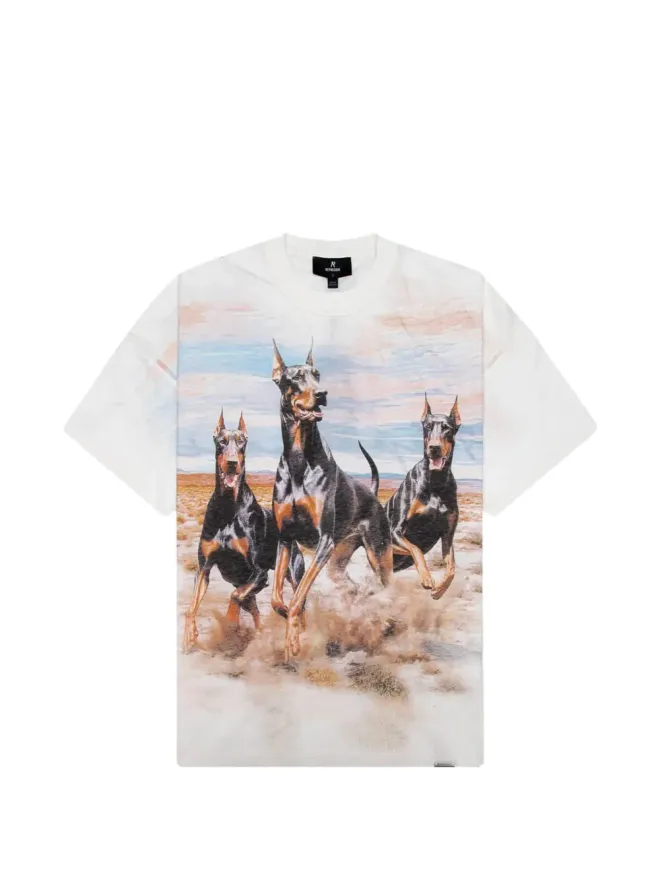 REPRESENT Represent ドーベルマンプリントTシャツ - Neutralsの商品画像