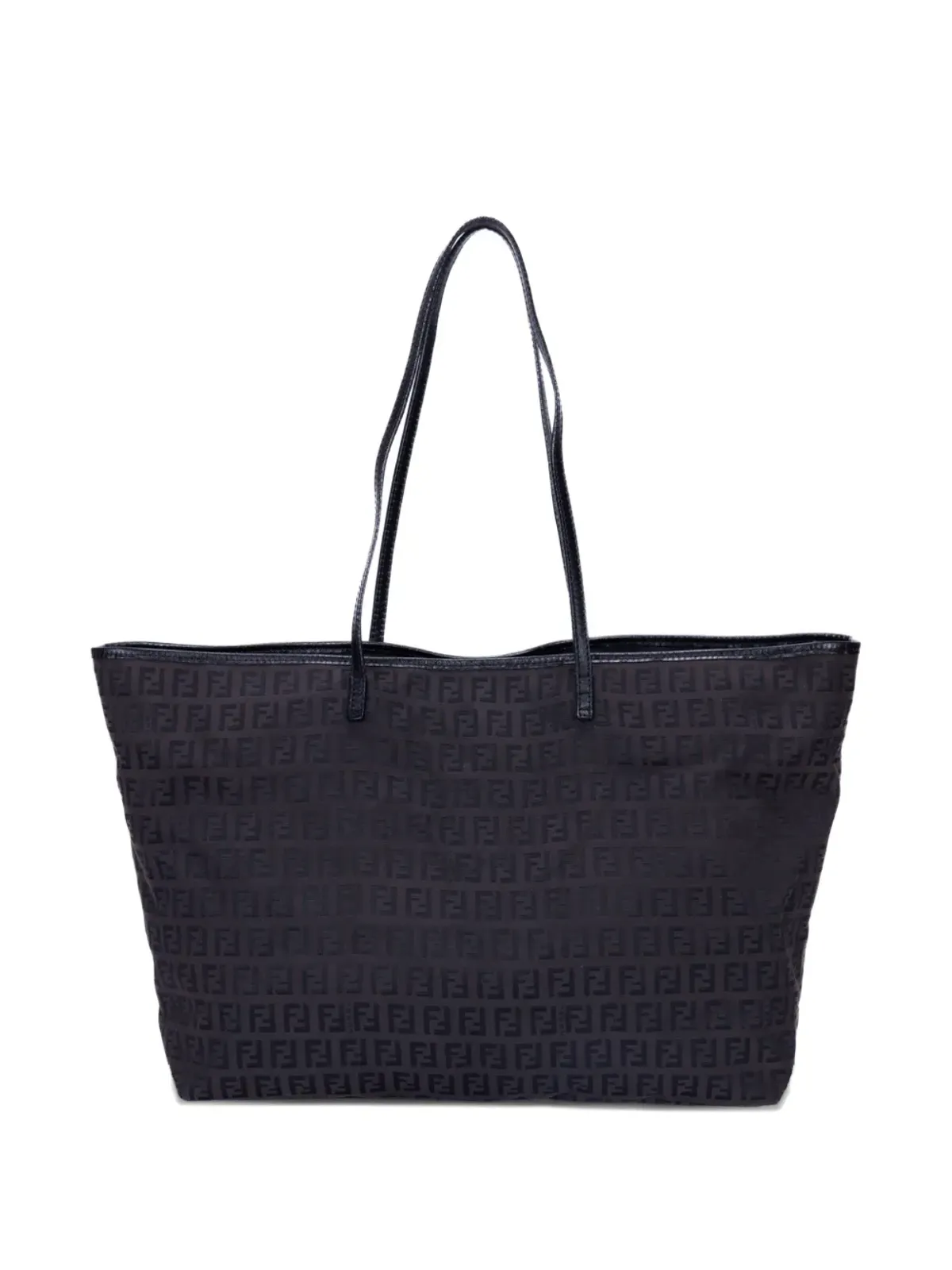 Fendi Pre-Owned ズッキーノ・モノグラム トップハンドル トートバッグ - 画像2