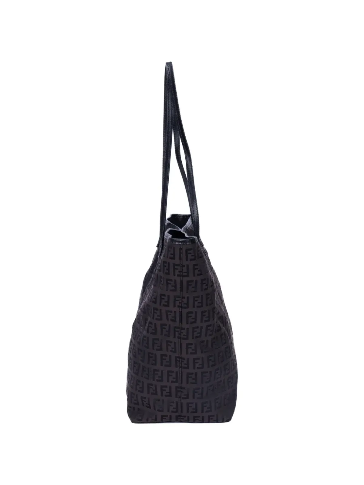 Fendi Pre-Owned ズッキーノ・モノグラム トップハンドル トートバッグ - 画像4