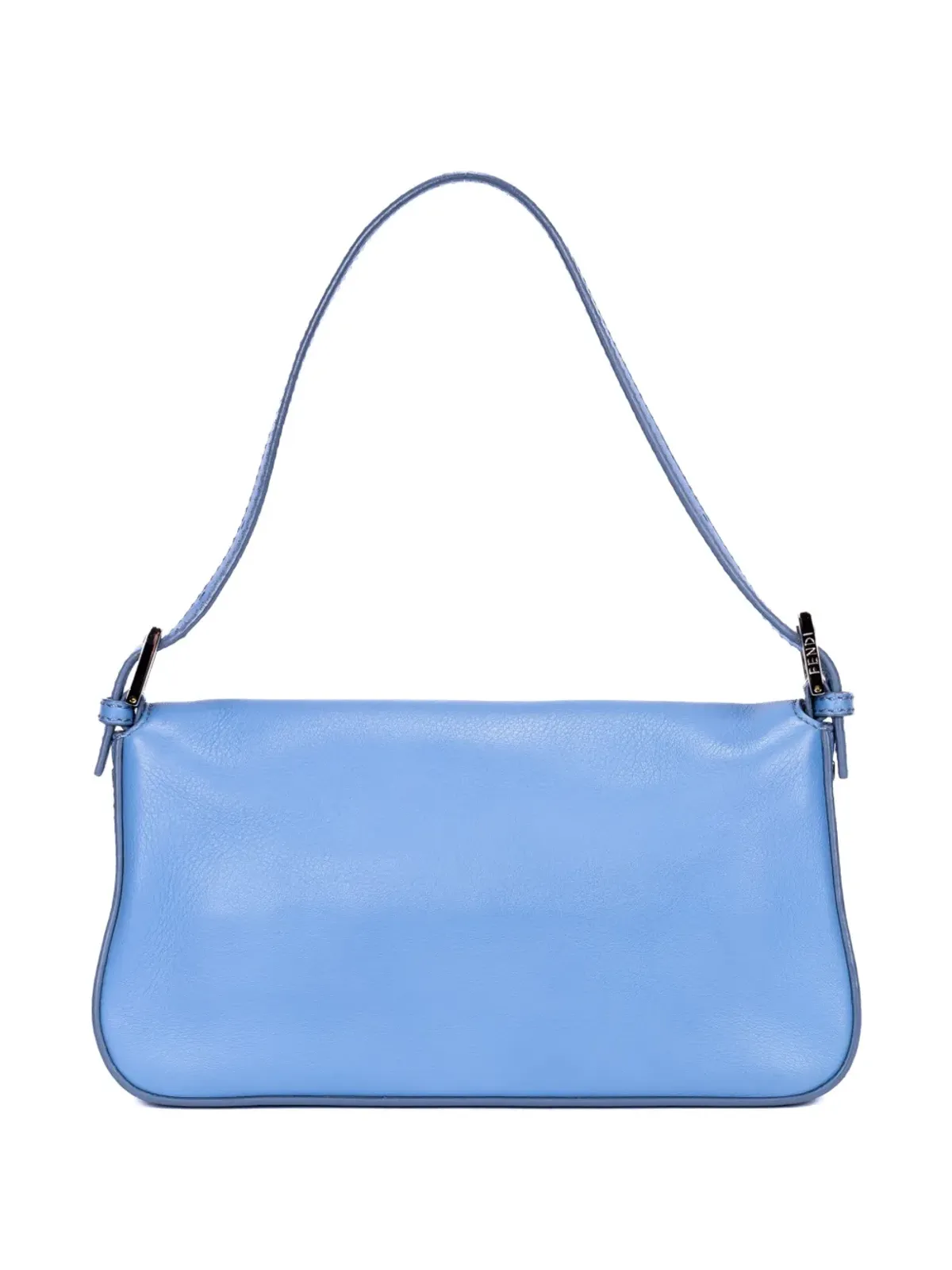 Fendi Pre-Owned バゲット型レザーショルダーバッグ - ブルー - 画像2