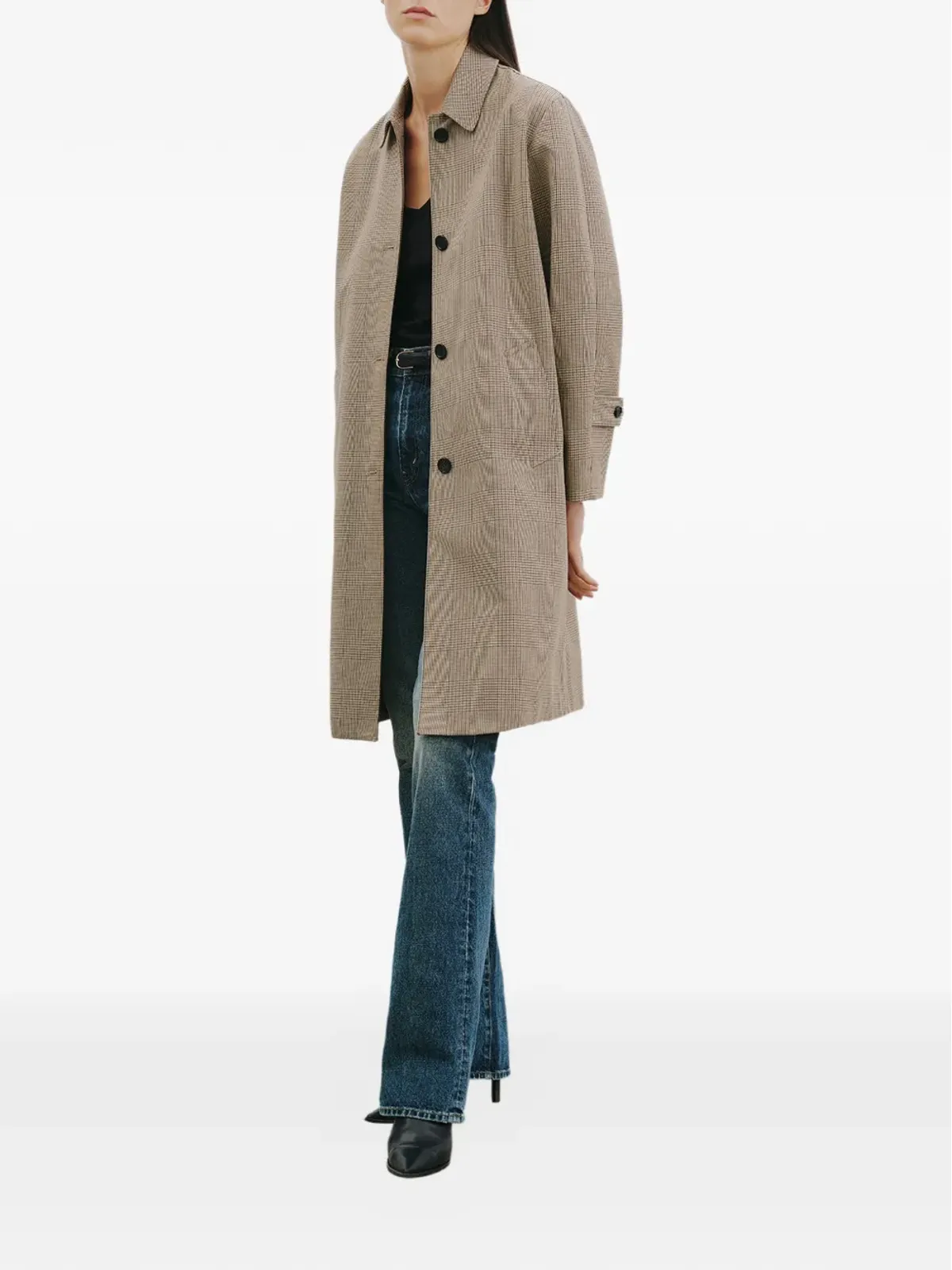 Nili Lotan Watson plaid coat - 画像2