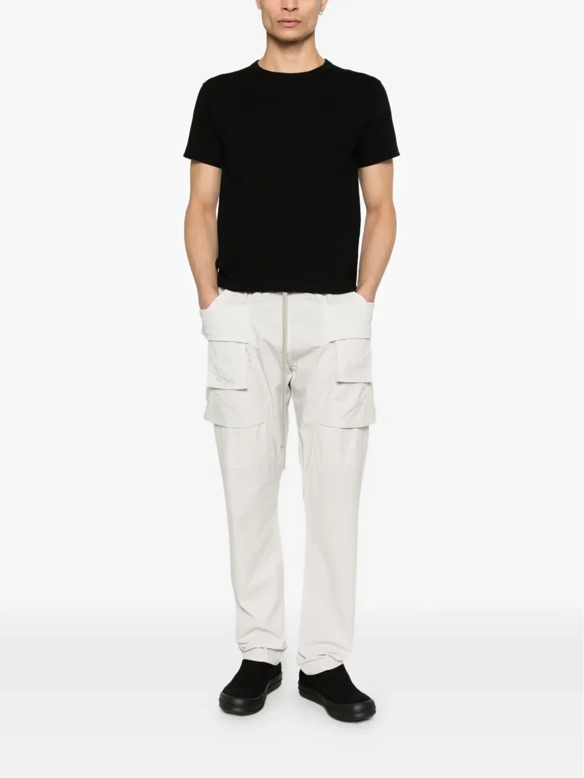 Rick Owens DRKSHDW ショートスリーブTシャツ - ブラック - 画像2