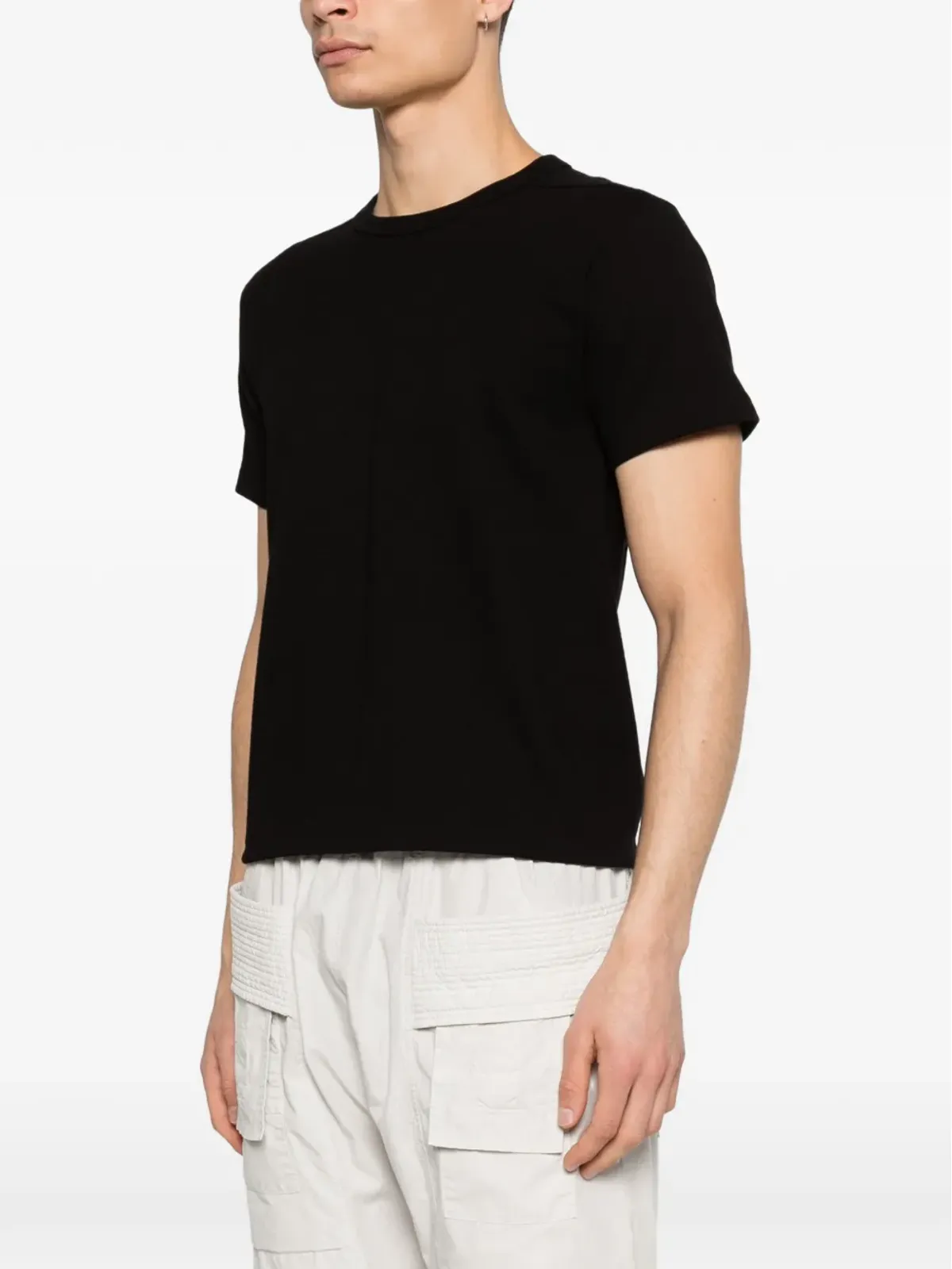 Rick Owens DRKSHDW ショートスリーブTシャツ - ブラック - 画像3