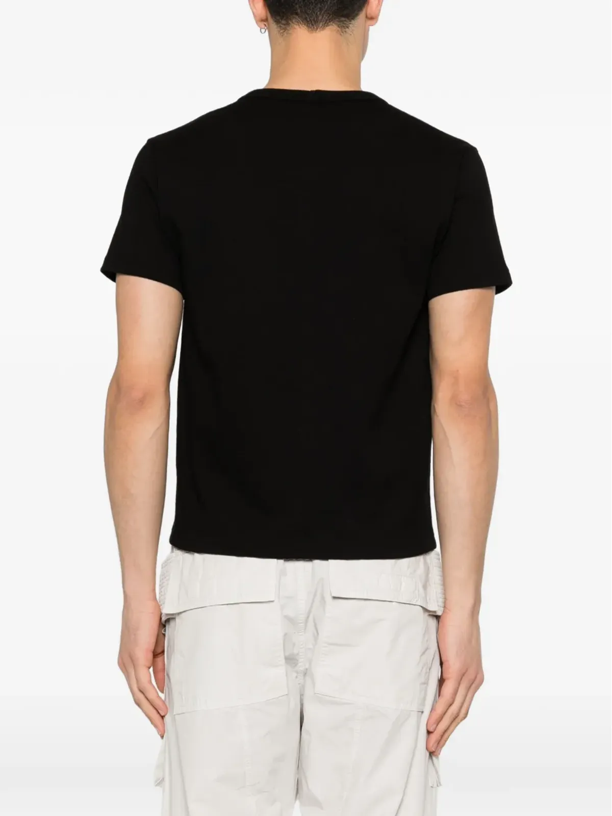 Rick Owens DRKSHDW ショートスリーブTシャツ - ブラック - 画像4