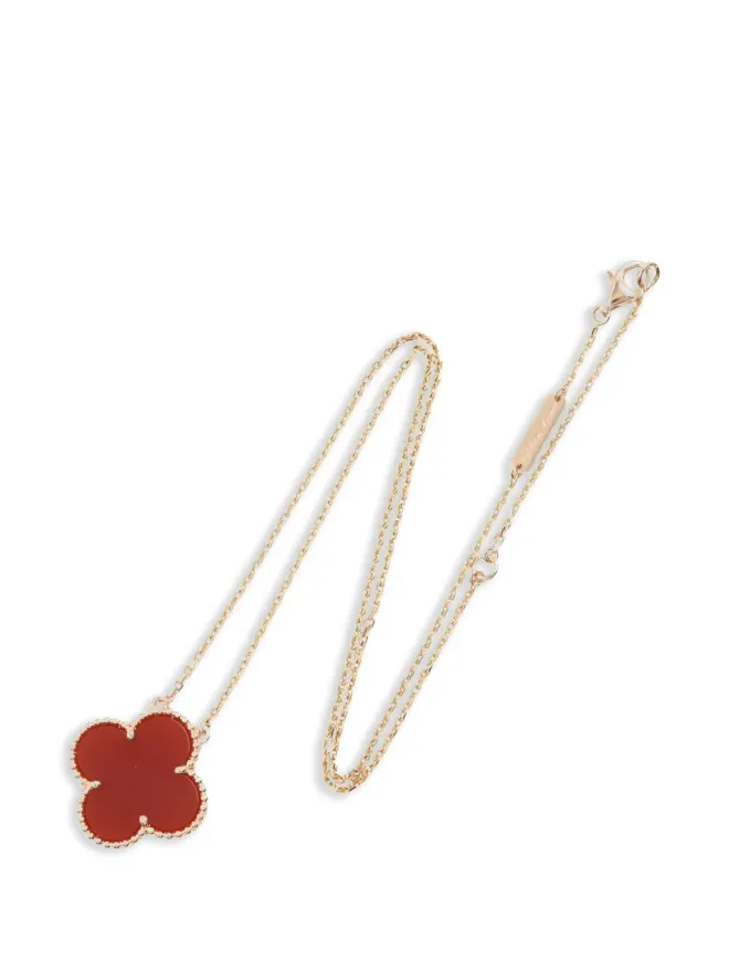 Van Cleef & Arpels Pre-Owned Van Cleef & Arpels Pre-Owned マジックアルハンブラ カーネリアン ネックレスの商品画像